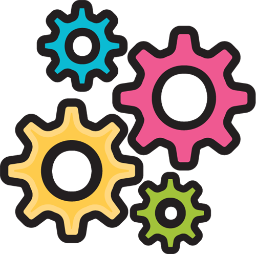 gears for critical thinking icon